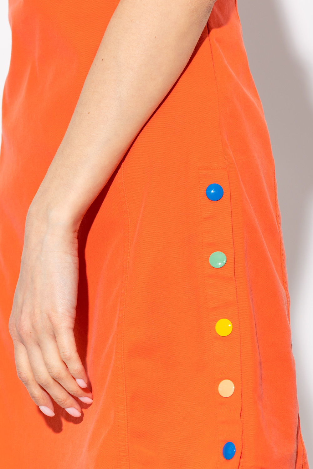 Moschino orange dress best sale